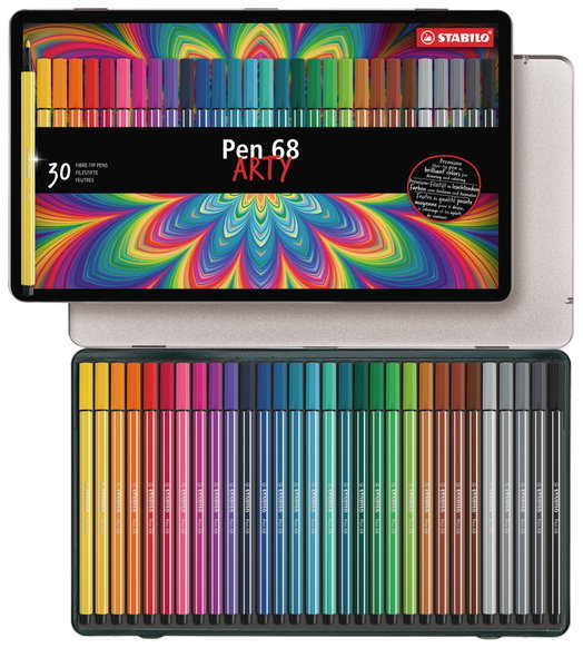 Fibrowa końcówka STABILO Pen 68 ARTY
